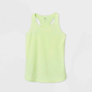 NWT L (10/12) Girl's Laser Cut Tank Top